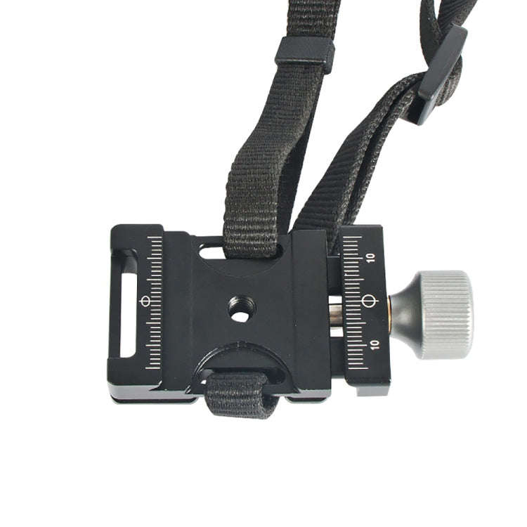 BEXIN QJ-05 Camera Shoulder Strap Clamp Quick Release Plate Clamp Ball Head Adapter