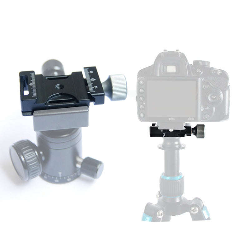 BEXIN QJ-05 Camera Shoulder Strap Clamp Quick Release Plate Clamp Ball Head Adapter