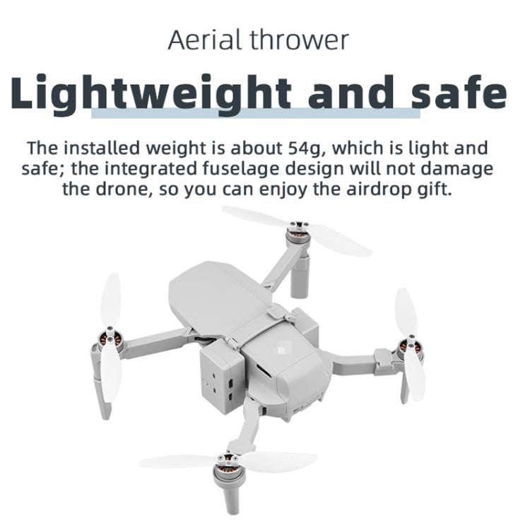 For DJI MINI 2/Mavic Mini/Mini SE  Airdrop System Fishing Bait Wedding Ring Deliver Life Rescue T...