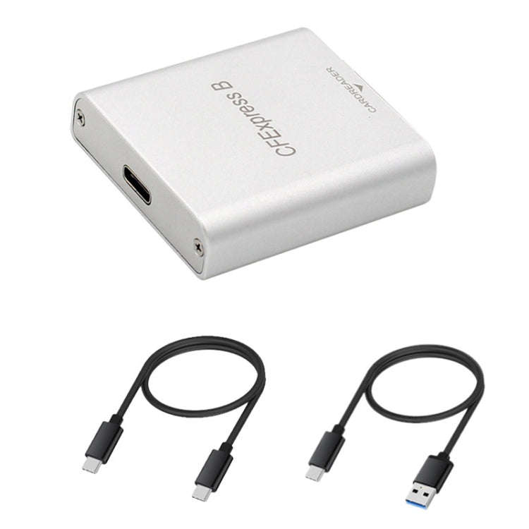 10G High Speed USB3.2 Z6/Z7 1DX3 Wiring CFEXPRESS Card Reader With Double Line
