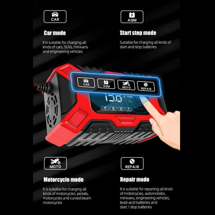 E-FAST 12V Motorcycle Car Battery Emergency Start Charger(EU Plug)