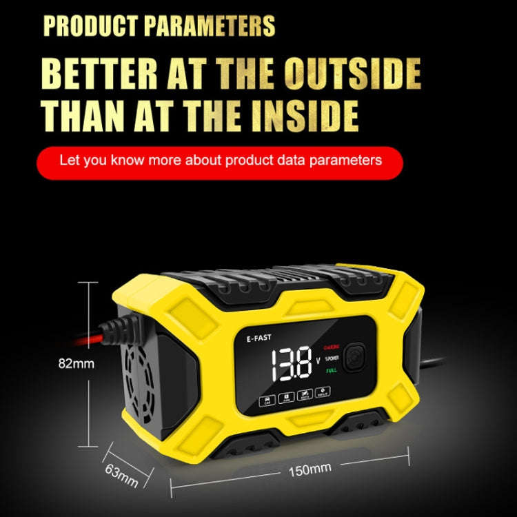 E-FAST 12V Motorcycle Car Battery Emergency Start Charger(EU Plug)