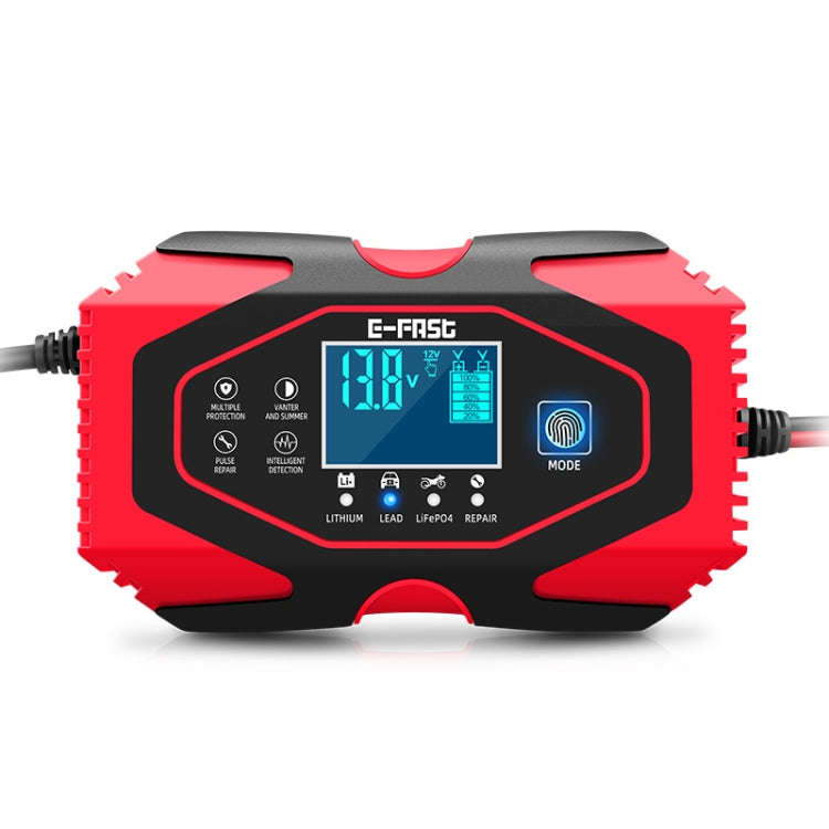 E-FAST 12V/24V Car Battery Emergency Starter Motorcycle Lithium Battery Charger(EU Plug)