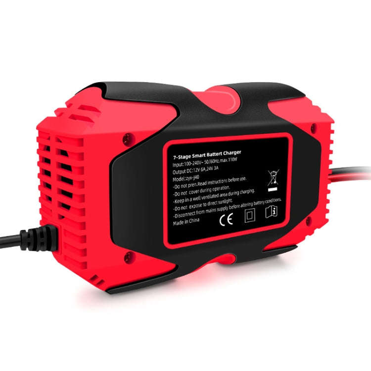 E-FAST 12V/24V Car Battery Emergency Starter Motorcycle Lithium Battery Charger(EU Plug)