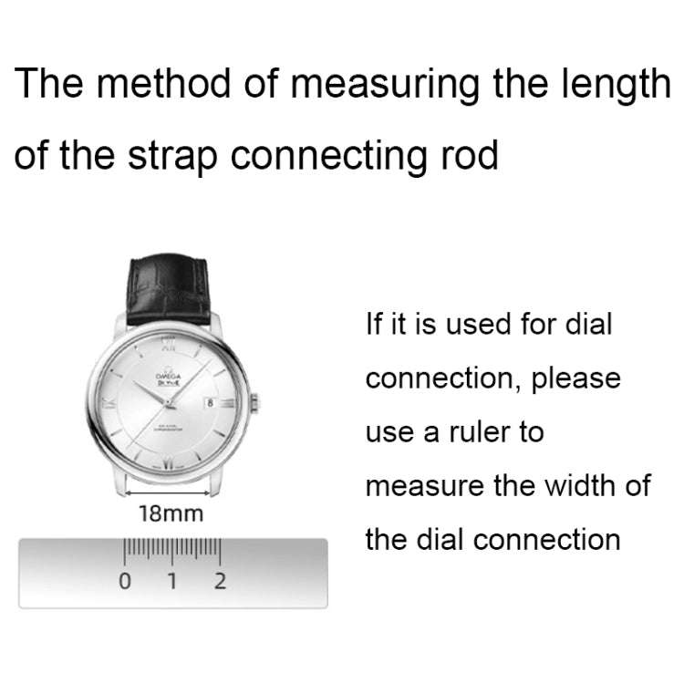 100pcs/set 304 Stainless Steel Strap Connecting Rod Strap Switch Lugs, Style: Single Drag (1.5x20mm)