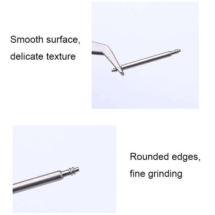 100pcs/set 304 Stainless Steel Strap Connecting Rod Strap Switch Lugs, Style: Single Drag (1.5x20mm)