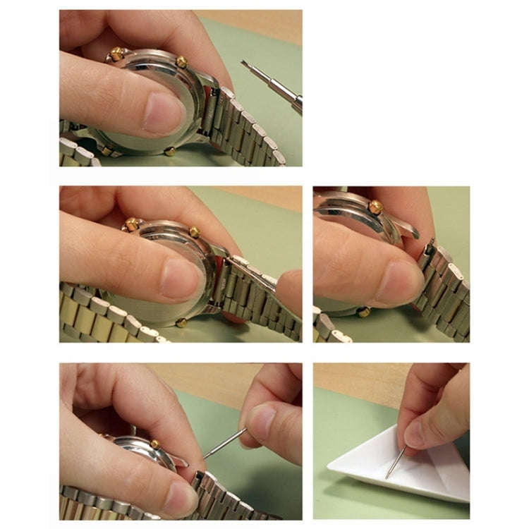100pcs/set 304 Stainless Steel Strap Connecting Rod Strap Switch Lugs, Style: Double Drag (1.8x20mm)