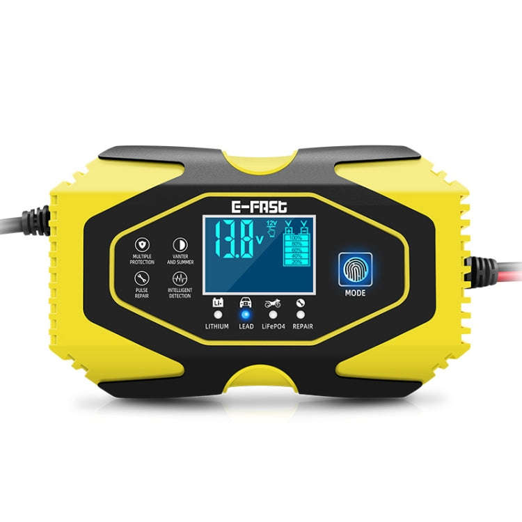 E-FAST Car Battery Charging LED Current Voltage Power Display Charger(US Plug)