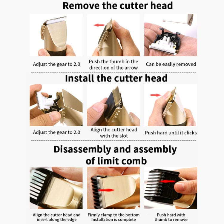 Puppy Shaver Pet Electric Shaver Cat Haircutter Set, Color: Standard