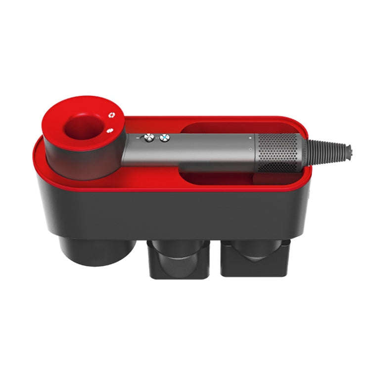 For Dyson Hair Dryer Bracket Storage Rack Wall Mounted Organizer Holders Ordinary Red