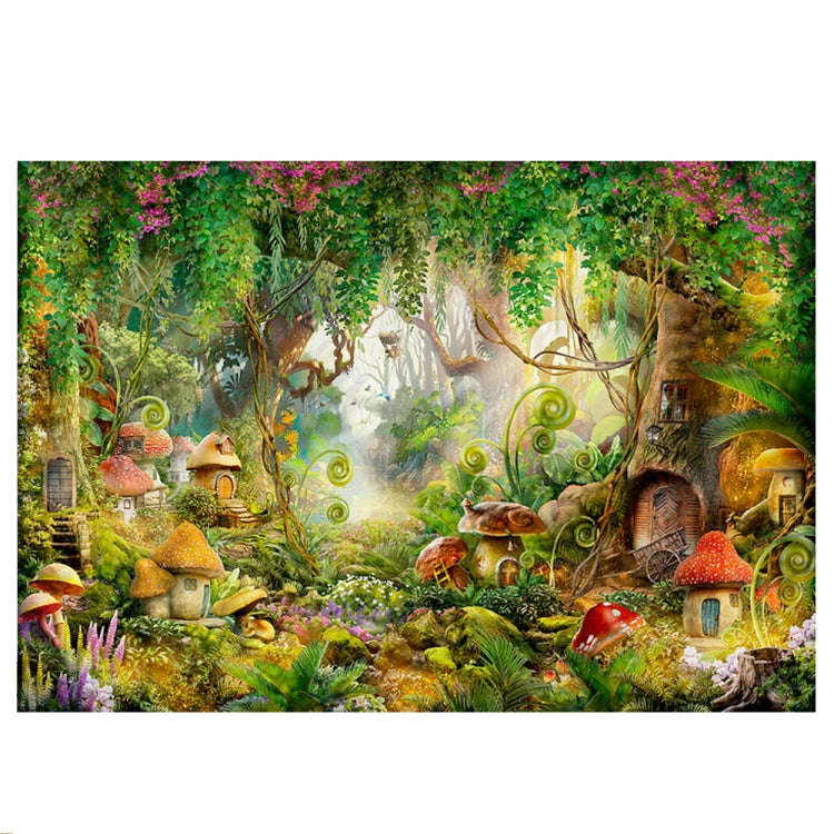 150 X 210cm Fantasy Forest Photography Background Cloth Cartoon Kids Party Decoration Backdrop(4197)