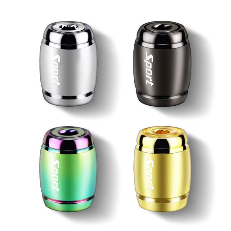 Automobile Valve Core Cap Tire Anti-deflation Valve Decoration(Colorful)