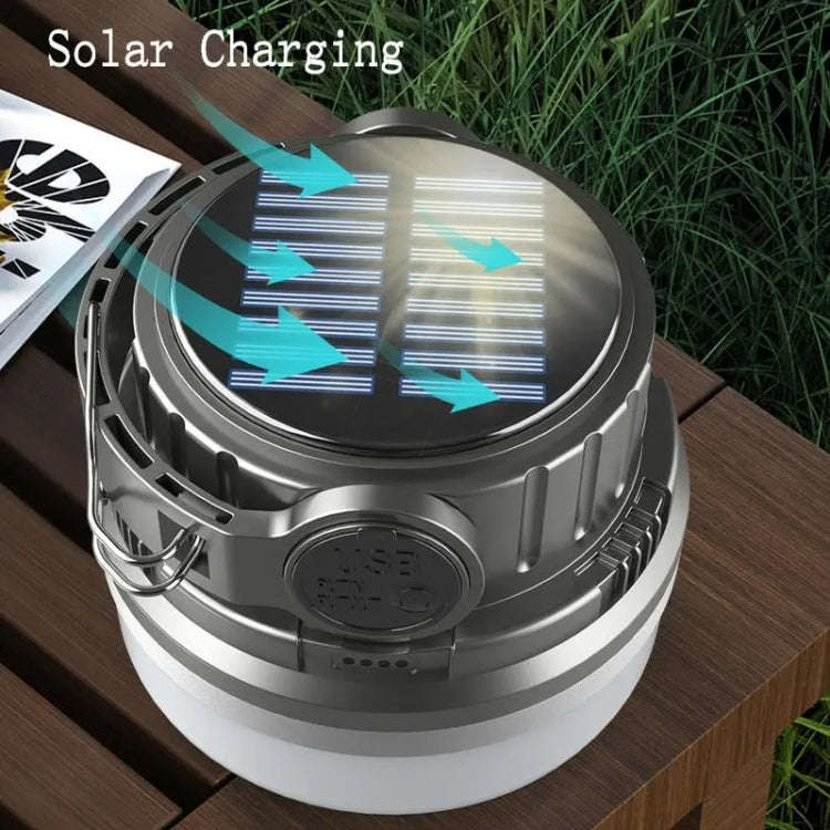 M10 Solar Tent Light With Portable Power Supply Handheld Camping Light Outdoor Vintage Mood Light...