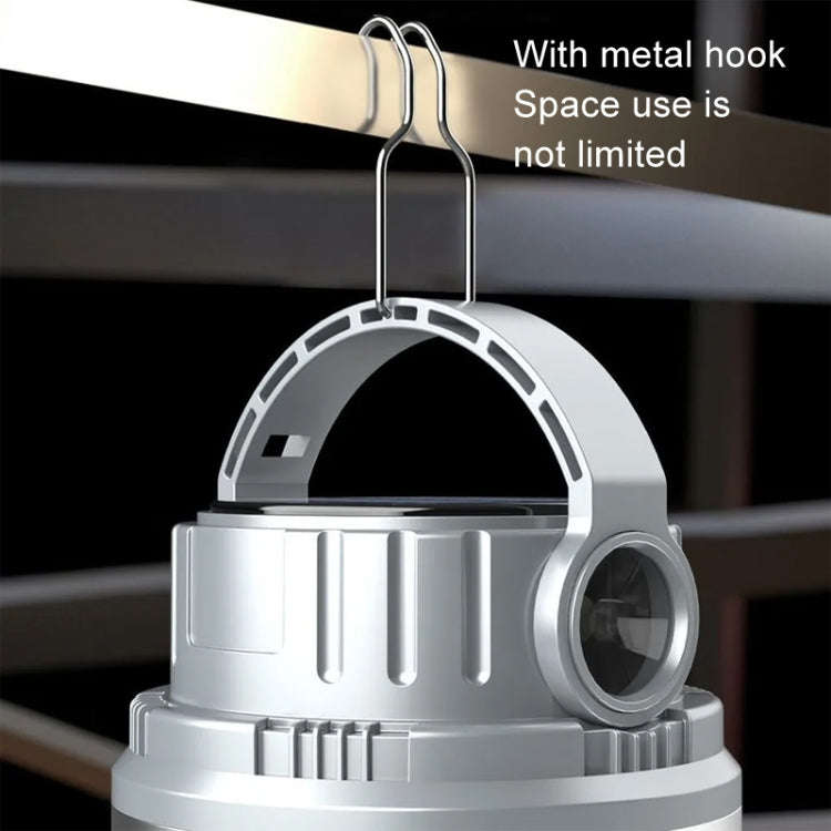 M10 Solar Tent Light With Portable Power Supply Handheld Camping Light Outdoor Vintage Mood Light...