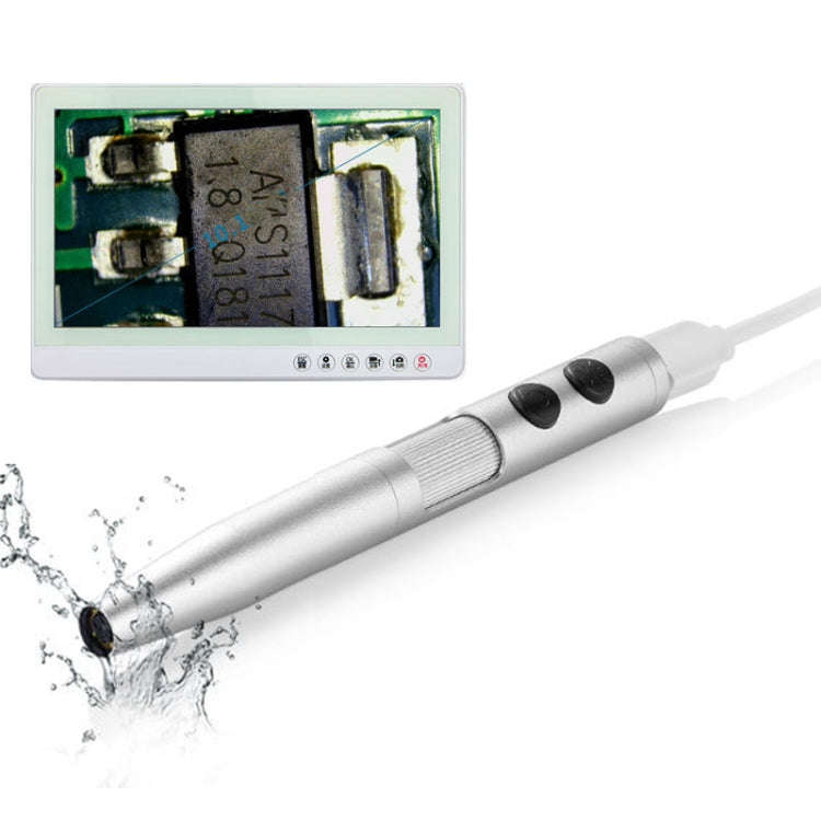 5 Million Digital Electron Microscope Magnifying Dermatoscope, Specification: B008 Waterproof+10 ...