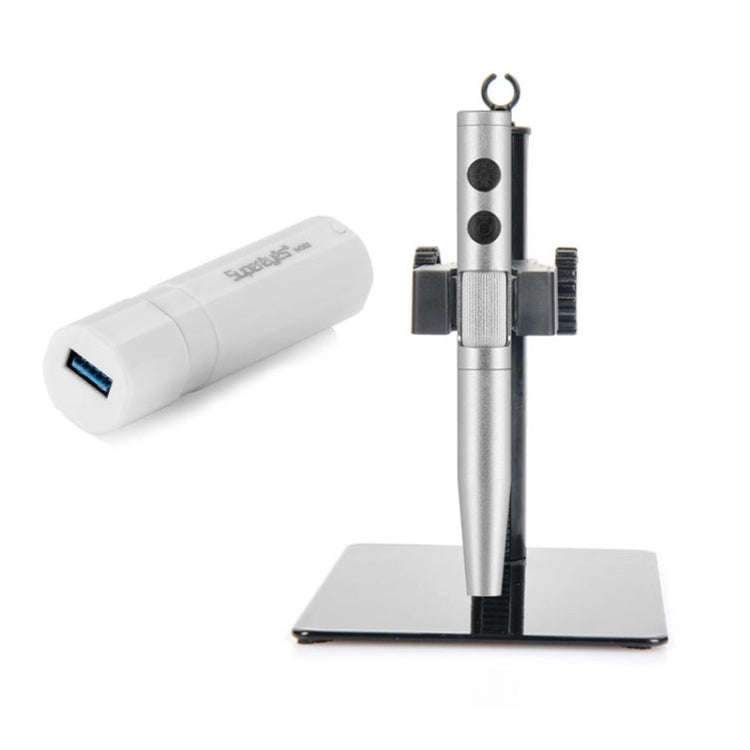 5 Million Digital Electron Microscope Magnifying Dermatoscope, Specification: B008+Z001 Bracket+W...