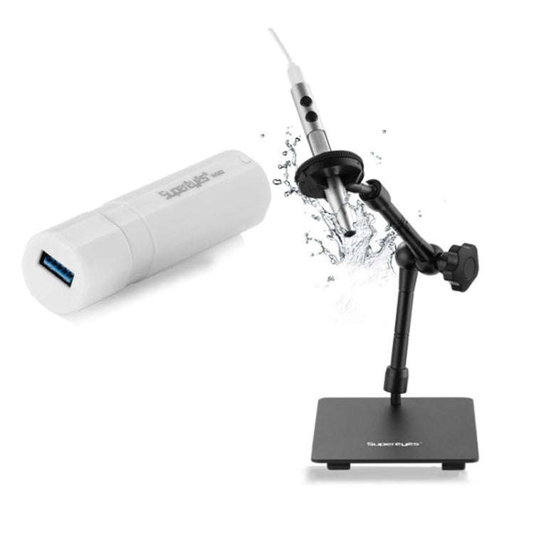 5 Million Digital Electron Microscope Magnifying Dermatoscope, Specification: B008+Z04 Universal ...