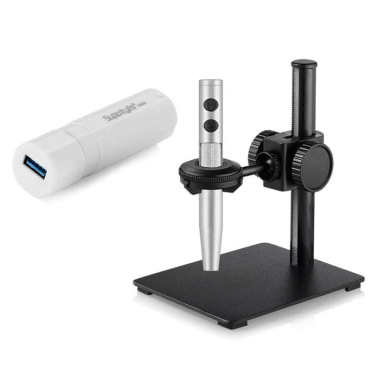 5 Million Digital Electron Microscope Magnifying Dermatoscope, Specification: B008+Z008 High Low ...