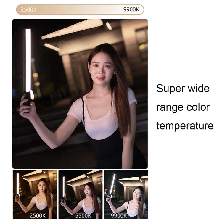 RGB 39 LEDs Photography Fill Light LED Handheld Live Stick Light