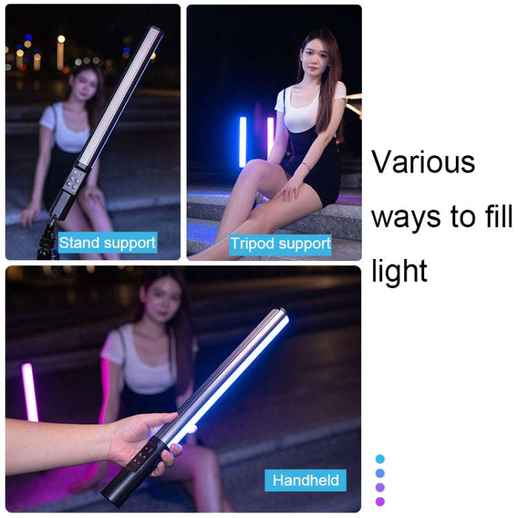 RGB 39 LEDs Photography Fill Light LED Handheld Live Stick Light
