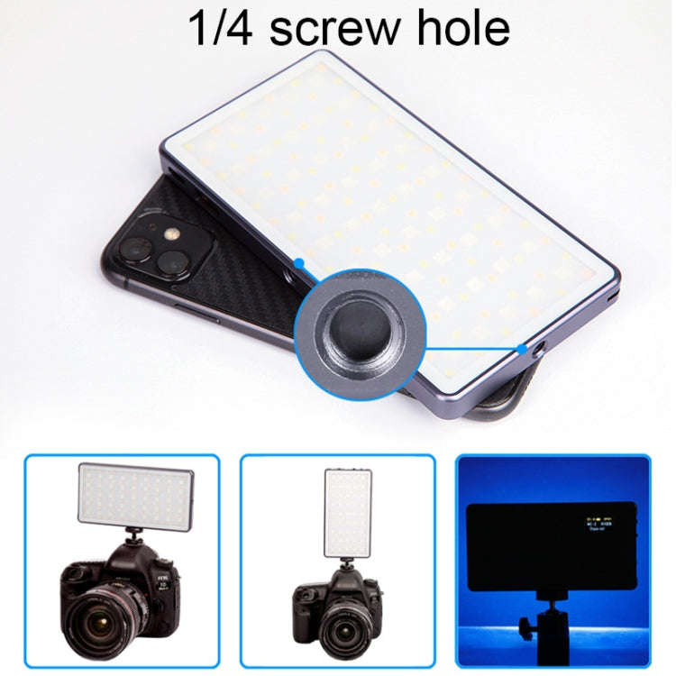 135 LEDs Live Fill Light Handheld Adjustable Photography Light Camera Pocket Light(Full-color RGB)