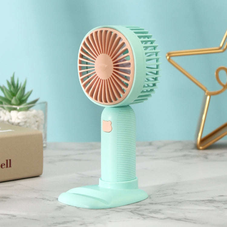 Handheld Small Fan Portable Mini Pocket Fan(Green)