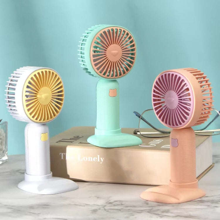 Handheld Small Fan Portable Mini Pocket Fan(Gray)
