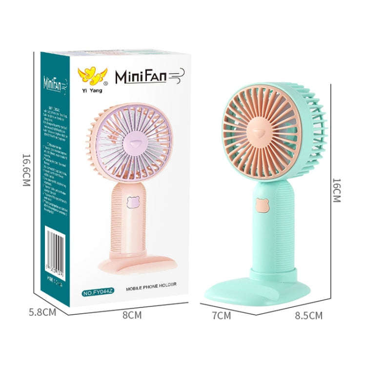 Handheld Small Fan Portable Mini Pocket Fan(Gray)