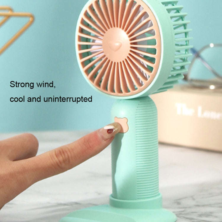 Handheld Small Fan Portable Mini Pocket Fan(Gray)
