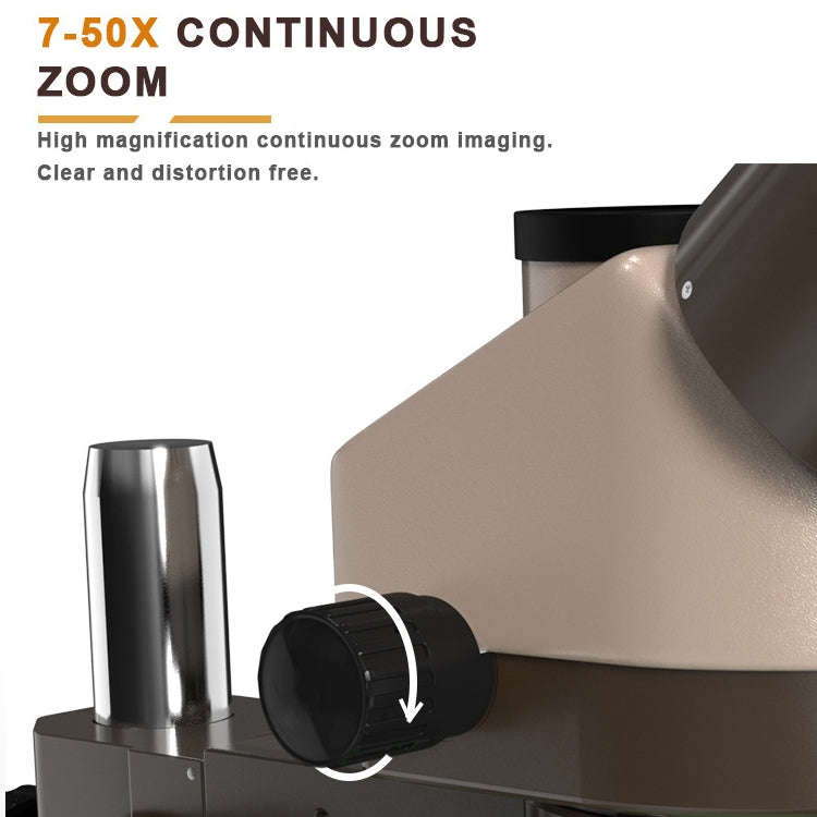 BAKU BA-011 Binomial Electronic Microscope Jewelry Appraisal Mobile Phone Repair With PCB Patch R...
