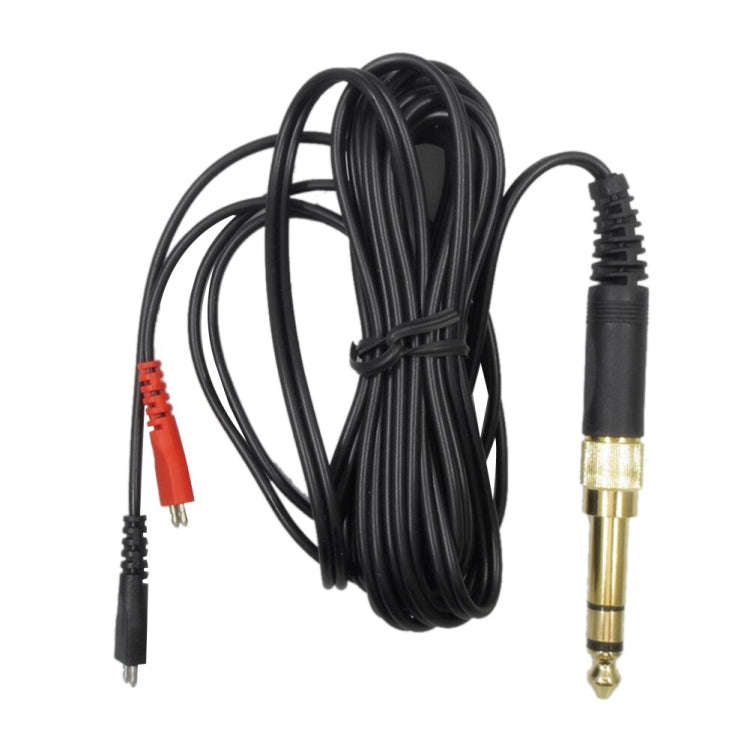 For Sennheiser HD25 / HD560 / HD540 / HD480 / HD430 / HD250 Headset Audio Cable(Left Long Right S...