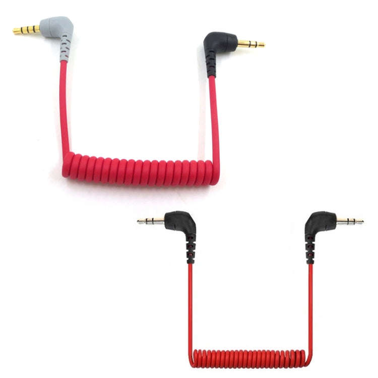 For BOYA / RODE SC7 TRS to TRRS Wireless Lavalier Microphone Cable