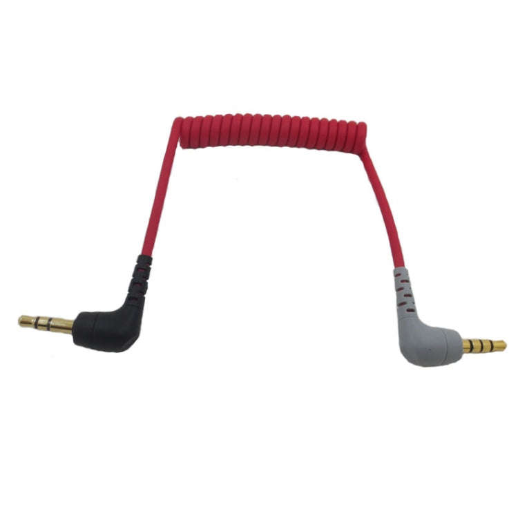 For BOYA / RODE SC7 TRS to TRRS Wireless Lavalier Microphone Cable
