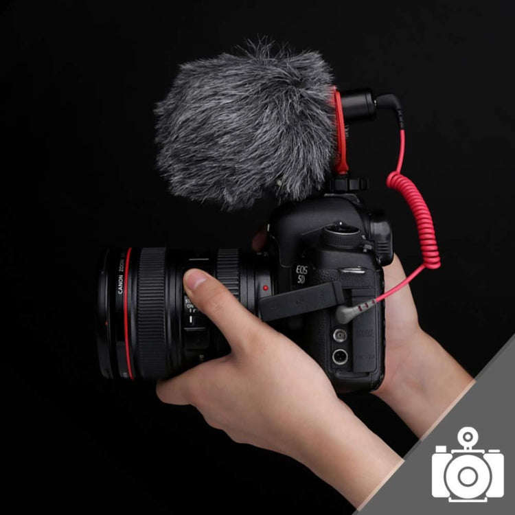 For BOYA / RODE SC7 TRS to TRRS Wireless Lavalier Microphone Cable