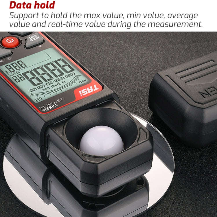 TASI TA631A 200,000 LUX Illuminating Meter Bright Test Instrument Brightness Light Meter