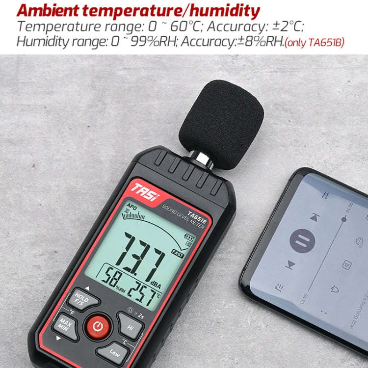 TASI TA651A Household Noise Tester Decibel Device