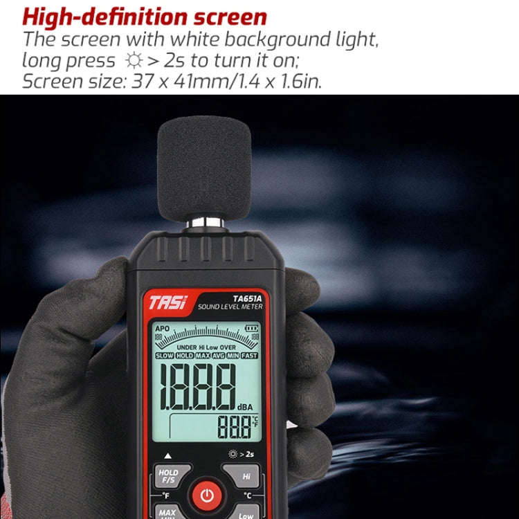 TASI TA651A Household Noise Tester Decibel Device