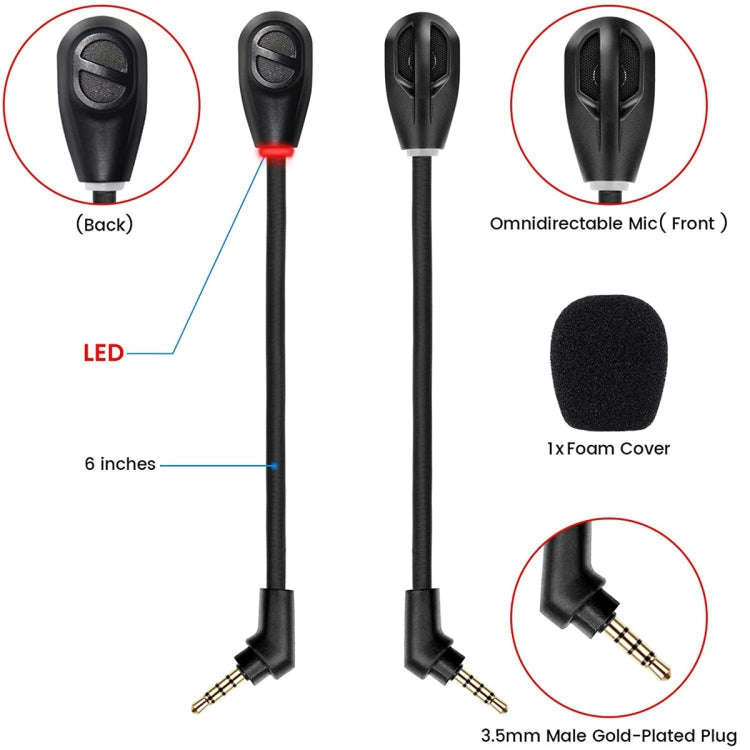 For Kingston / Flight S / Sky Arrow S Gaming Headset Noise Canceling Microphone Headset with Ligh...