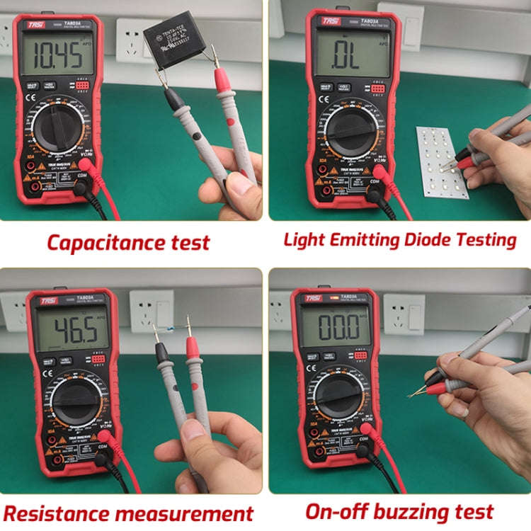 TASI TA803C Digital High Precision Multimeter Digital Display Household Multifunction Electrician...