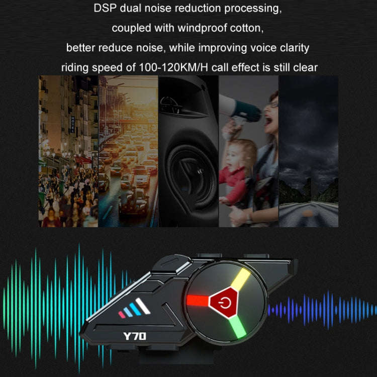 KUQIBAO Motorcycle Helmet Built-in Waterproof Bluetooth-compatible Earphone(Soft Microphone)
