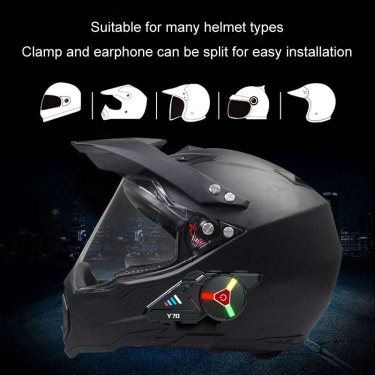 KUQIBAO Motorcycle Helmet Built-in Waterproof Bluetooth-compatible Earphone(Soft Microphone)