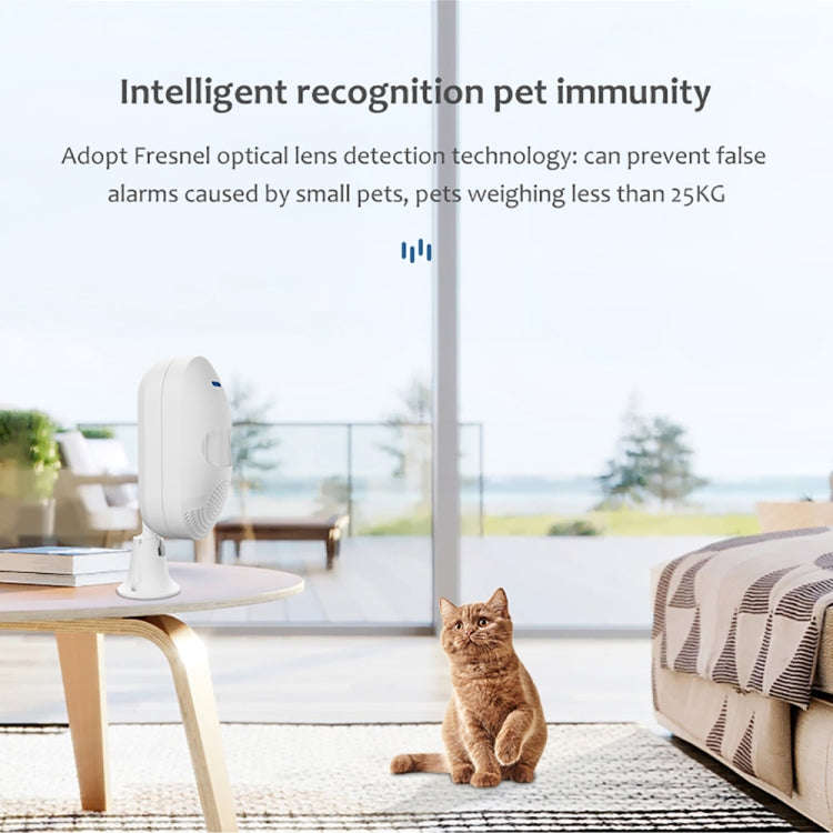 TUYA APP Control  Wireless PIR Motion Sensor Alarm WiFi Motion Detector