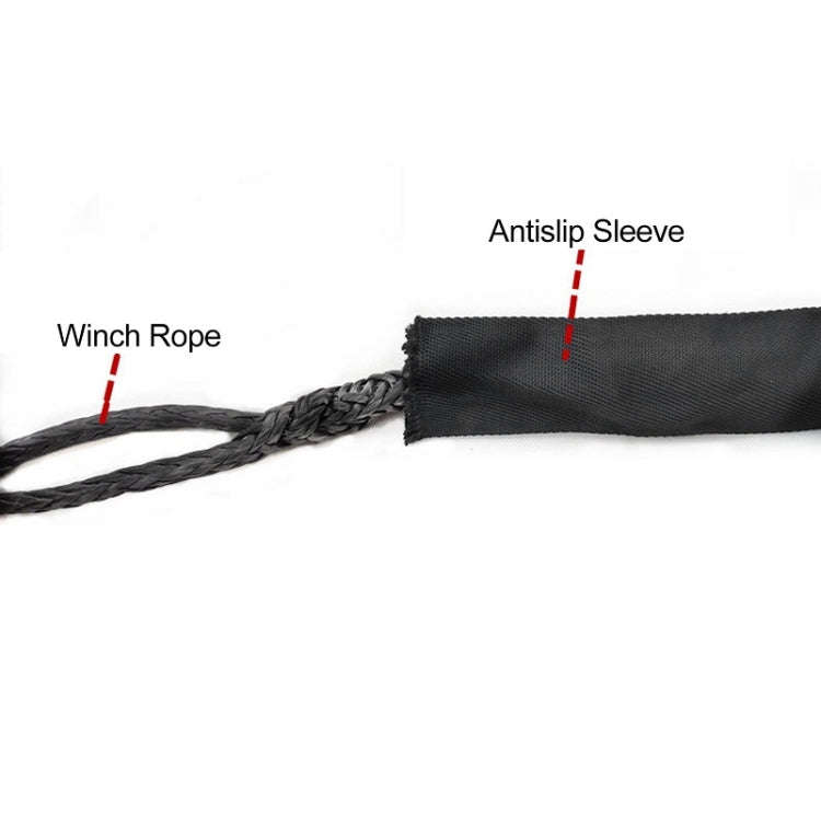 5cm x 1m Off-road Rescue Trailer Electric Winch Rope Sheath