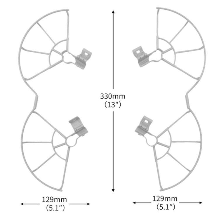 For DJI MINI 3 Pro Propeller Blades Anti Collision Protection Ring