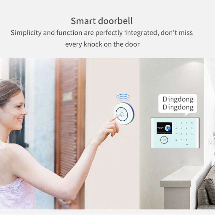 CS118   WIFI+GSM Tuya Smart Voice Alarm System Supports Amazon Alexa/ Google Assistant, Spec: Pac...