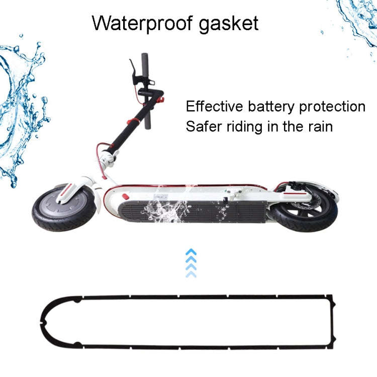 For Xiaomi M365 1S Electric Scooter Accessories Foot Pad Waterproof Sealing Ring(Black)
