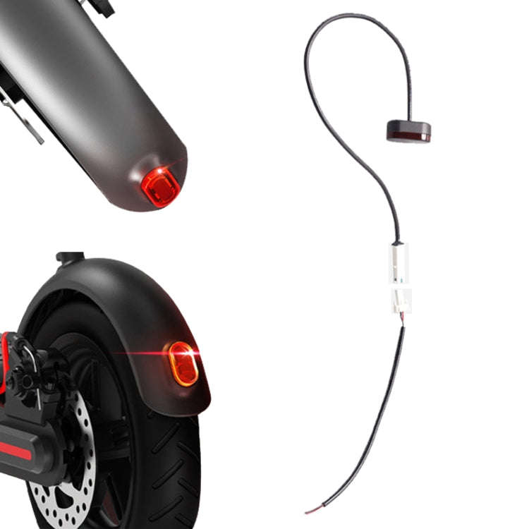 For Xiaomi M365 / PRO Rear Gear Tail Light+Buckle+Battery Connection Line(Black)