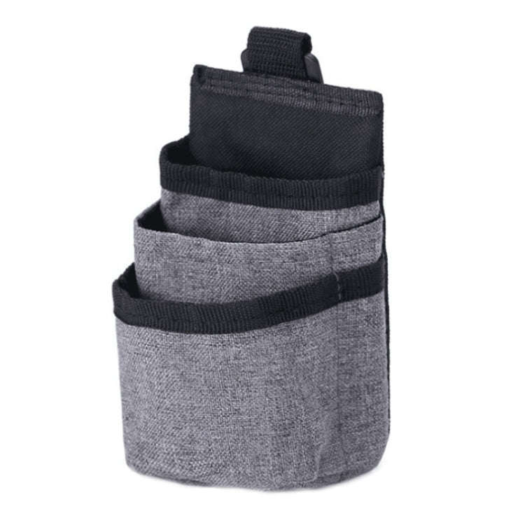 Vehicle Air Outlet Storage Bag Multi-function Document Change Storage Bag(Grey)