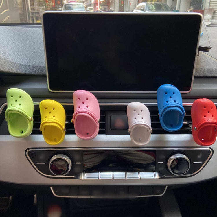 Cute Shoes Shape Car Air Vent Decoration Ornament Without  Aromatherapy(Random Color)
