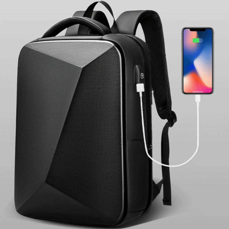EVA Hard Shell Expandable Laptop Backpack with USB Port Multifunctional Business Travel Backpack(...